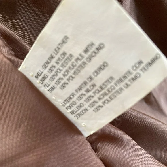 Northwest Territory leather jacket, fur trim - Picture 10 of 14